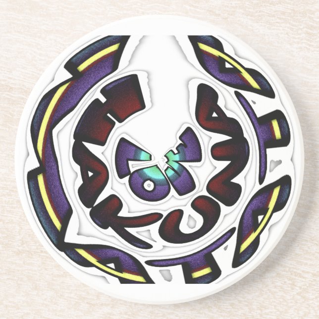 Kärlek Hakuna Matata vackra presentationer Underlägg Sandsten (Framsidan)