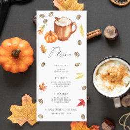 Kärlek håller på att breda ut Pumpkin Möhippa-meny Meny