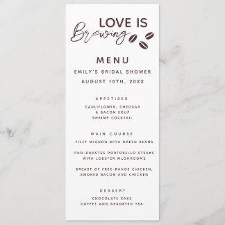 Kärlek håller på att bryta kaffetemat Möhippa Meny