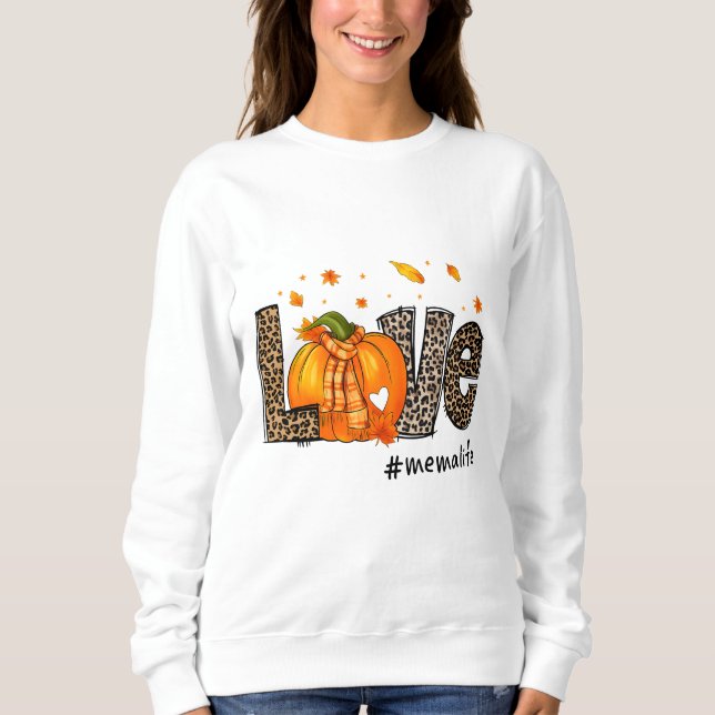Kärlek Halloween - Personlig T-Shirt | Halloween (Framsida)