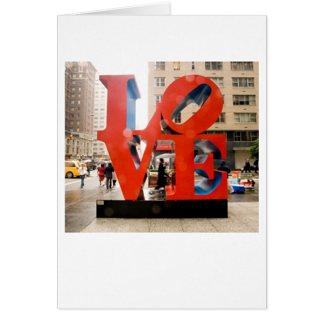 Kärlek Hälsningskort (Framsidan)