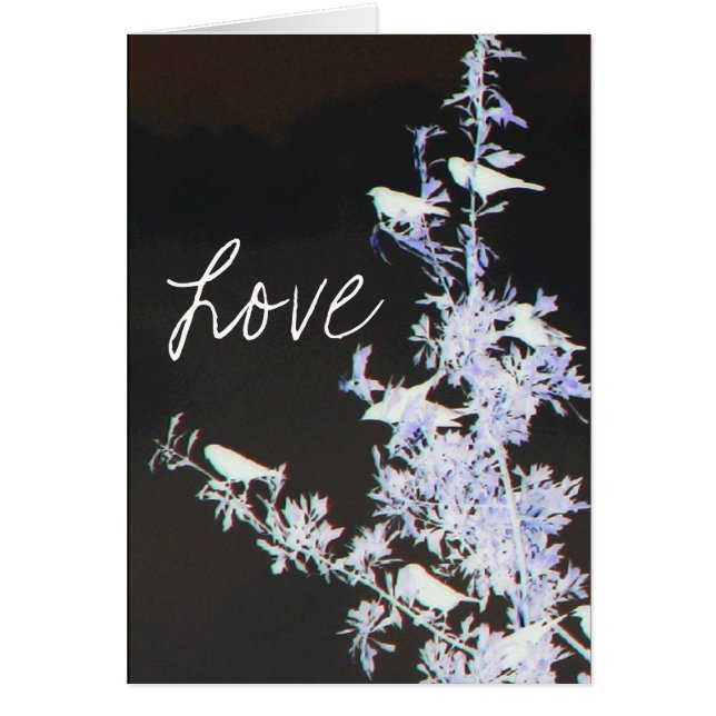 Kärlek Hälsningskort (Framsidan)