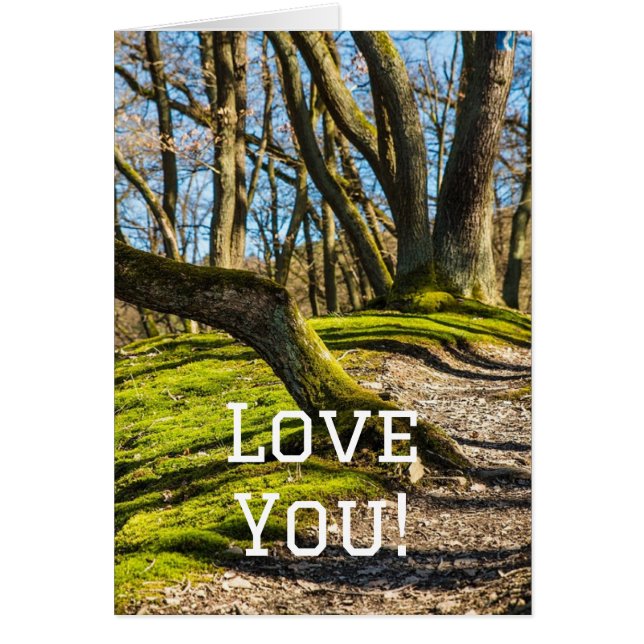 Kärlek Hälsningskort (Framsidan)