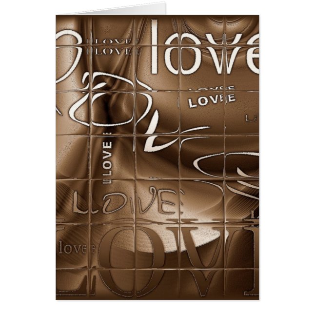 Kärlek Hälsningskort (Framsidan)