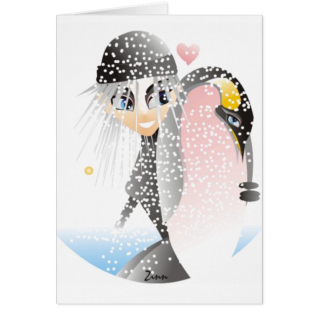 Kärlek Hälsningskort (Framsidan)