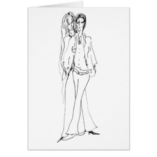 Kärlek Hälsningskort