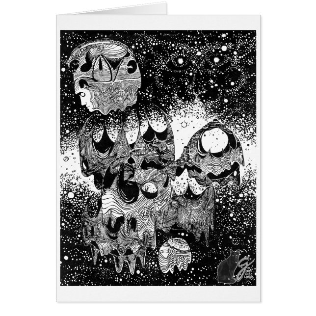 Kärlek Hälsningskort (Framsidan)