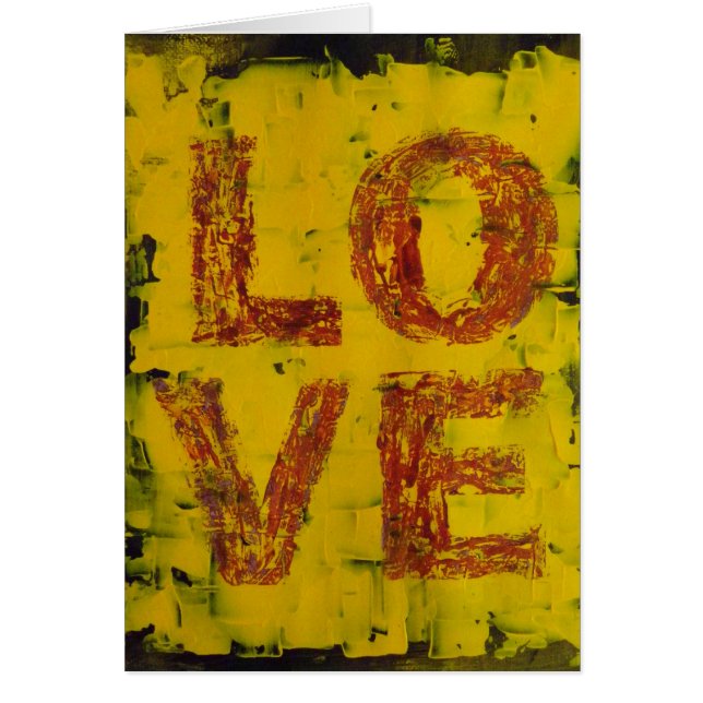 Kärlek hälsningskort! hälsningskort (Framsidan)