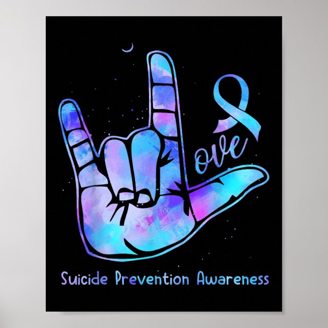 Kärlek Hand undertecknar veckan S Poster (Framsidan)