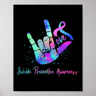 Kärlek Hand undertecknar veckan S Poster