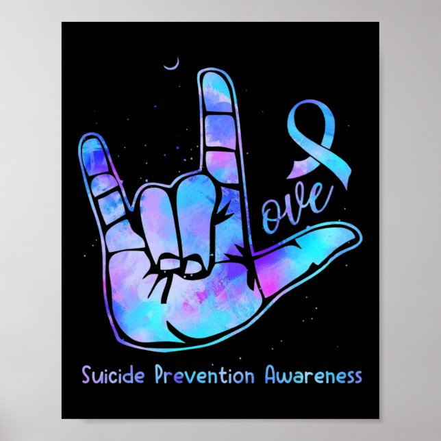 Kärlek Hand undertecknar veckan S Poster (Framsidan)