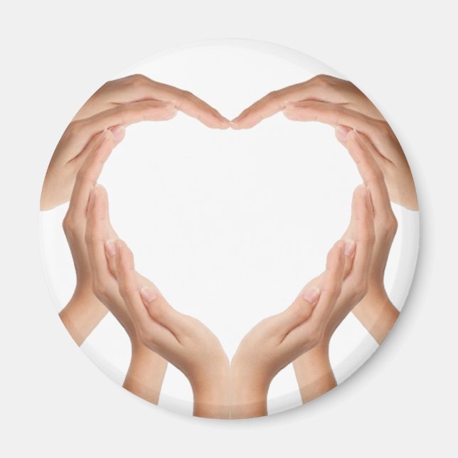 Kärlek Händer Magnet (Framsidan)