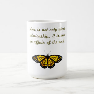 Kärlek handlar inte bara om relationer kaffemugg