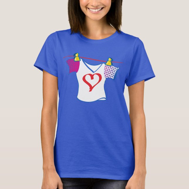 Kärlek hangin t shirt (Framsida)