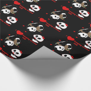 Kärlek Hanging runt din PANDA BEARS av LeahG Presentpapper