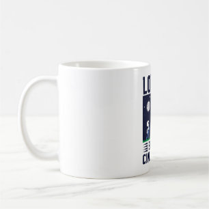 Kärlek har ingen gräns-motivation med utlänning kaffemugg