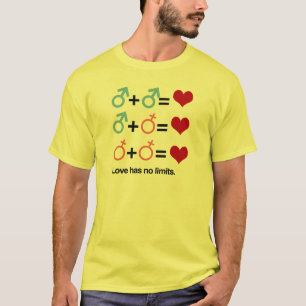 Kärlek har inget begränsar tee