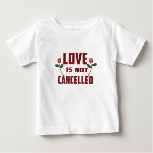 Kärlek har inte annullerats baby t shirt
