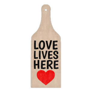 KÄRLEK HÄR LIVER, STYCKE KITCHEN PADDLE