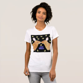 Kärlek Hares Shirt T Shirt