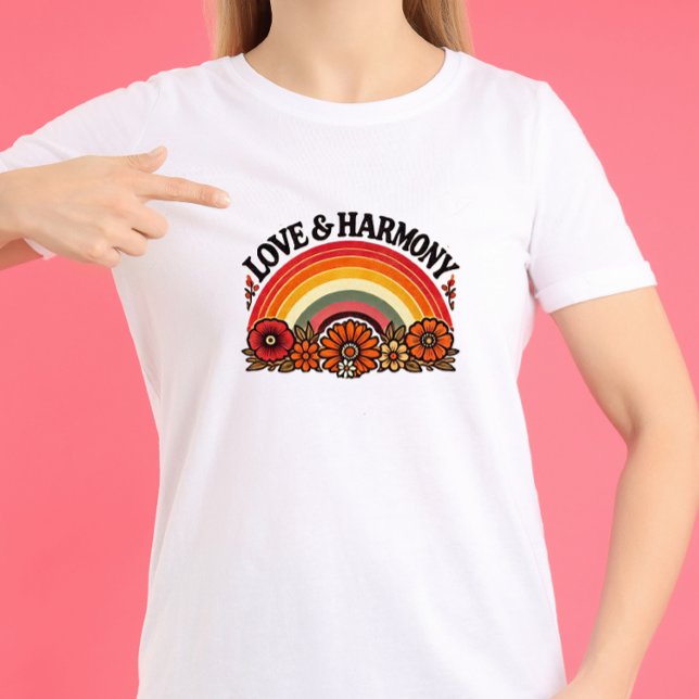 Kärlek & Harmony T Shirt (Skapare uppladdad)