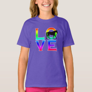 KÄRLEK: Hästar T Shirt