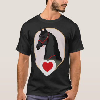 Kärlek hästar vintage t shirt