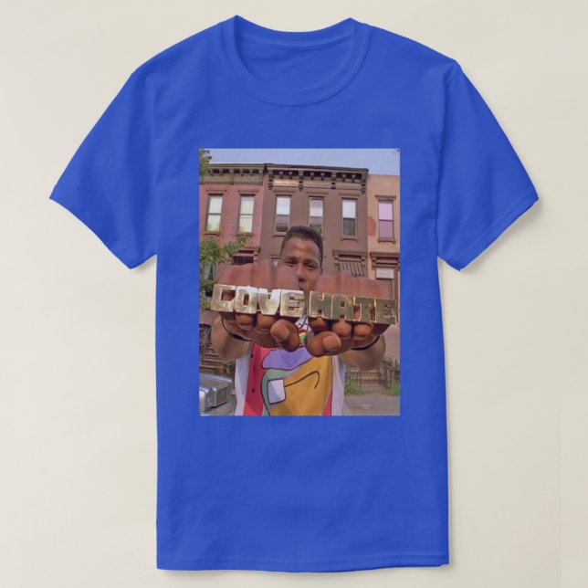Kärlek Hate T Shirt (Design framsida)