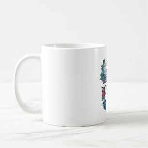 Kärlek Hav Sköldpadda Jord Tropisk Kaffemugg