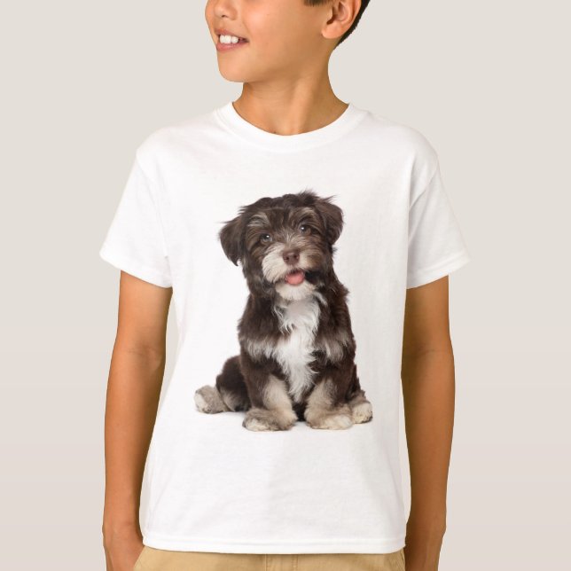 Kärlek Havsungspupy Hund Tee Shirt (Framsida)