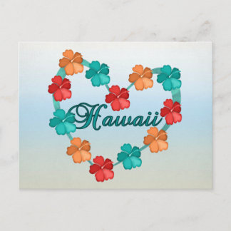 Kärlek Hawaii Vykort