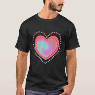 Kärlek Heart 16 T Shirt