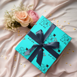 Kärlek Heart Balloon Bröllop par Presentpapper