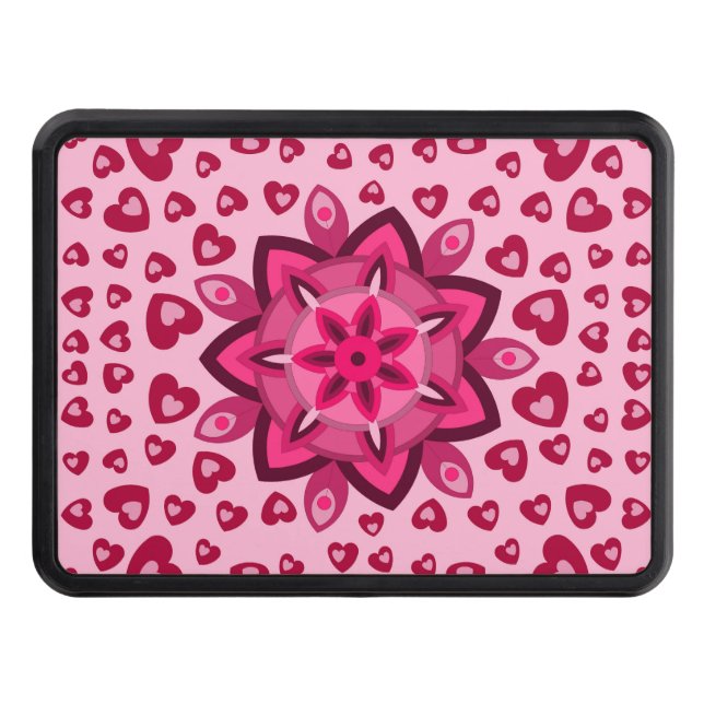 KÄRLEK HEART BOYFRIEND GIRLFRIEND MAKE WIFE GIFT DRAGKROKSSKYDD (Framsidan)