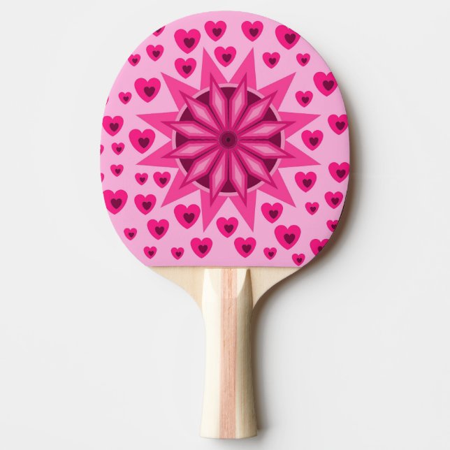KÄRLEK HEART BOYFRIEND GIRLFRIEND MAKE WIFE GIFT PINGISRACKET (Framsidan)