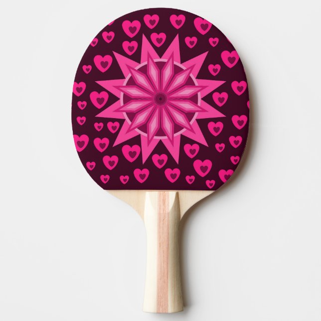 KÄRLEK HEART BOYFRIEND GIRLFRIEND MAKE WIFE GIFT PINGISRACKET (Framsidan)