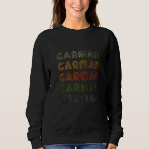 Kärlek Heart Carman Tee Grungevintage Stil Black C