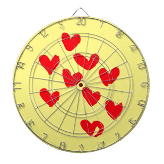 Kärlek Heart Dartboard Darttavla