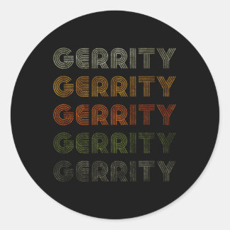 Kärlek Heart Gerrity Tee Grunge Vintage Stil Black Runt Klistermärke