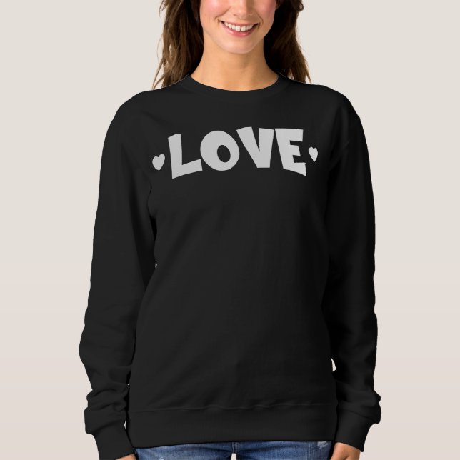 Kärlek Heart-grafik T Shirt (Framsida)