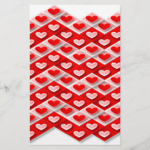 Kärlek Heart Mönster