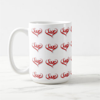 Kärlek Heart Mugg