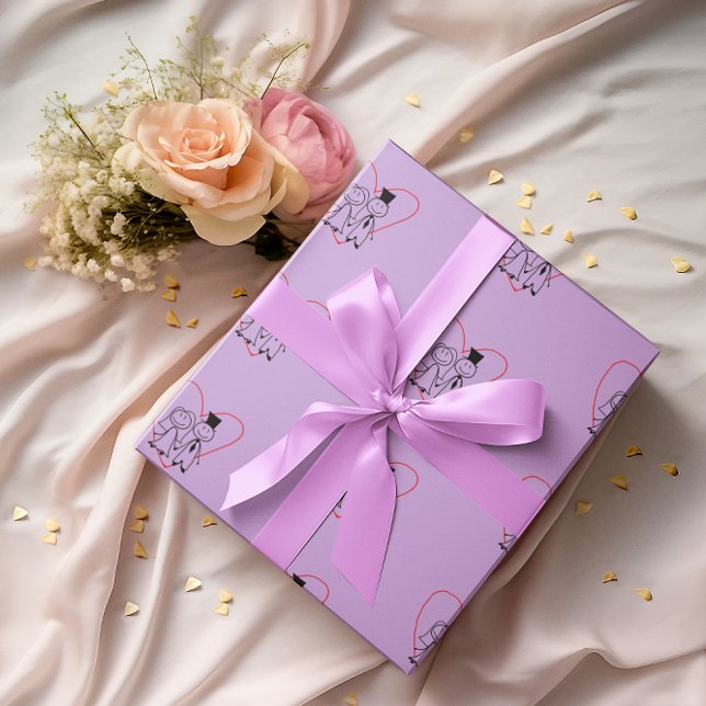 Kärlek Heart par Bröllop Presentpapper (Skapare uppladdad)