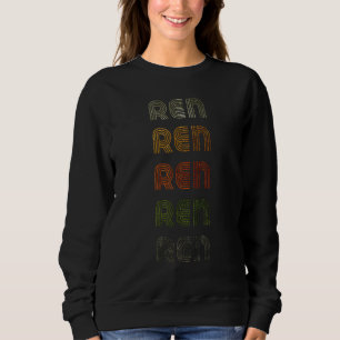 Kärlek Heart Ren GrungeVintage Stil Black Ren T Shirt