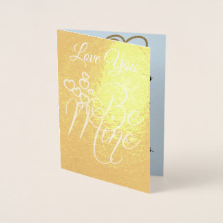 Kärlek Heart Romantic Flora Destiny Destiny's Folierat Kort