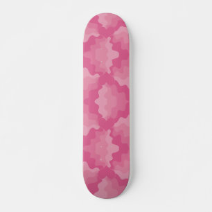 Kärlek Heart - Rosa Mini Skateboard Bräda 18,5 Cm