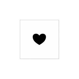 Kärlek Heart Salon Coffee Loyalty Frimärke Stämpel