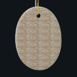 Kärlek Heart Sea Snäcka Beach Hearts Seashells Som Julgransprydnad Keramik<br><div class="desc">Kärlek Heart Sea Snäcka Beach Hearts Seashells Sommar</div>
