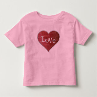 Kärlek Heart Småbarn T-Shirt
