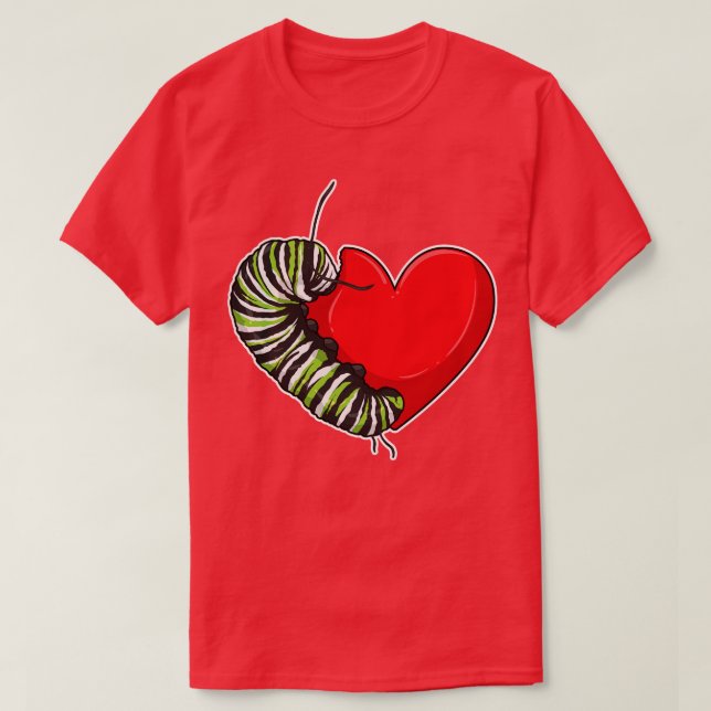 Kärlek Heart T Shirt (Design framsida)